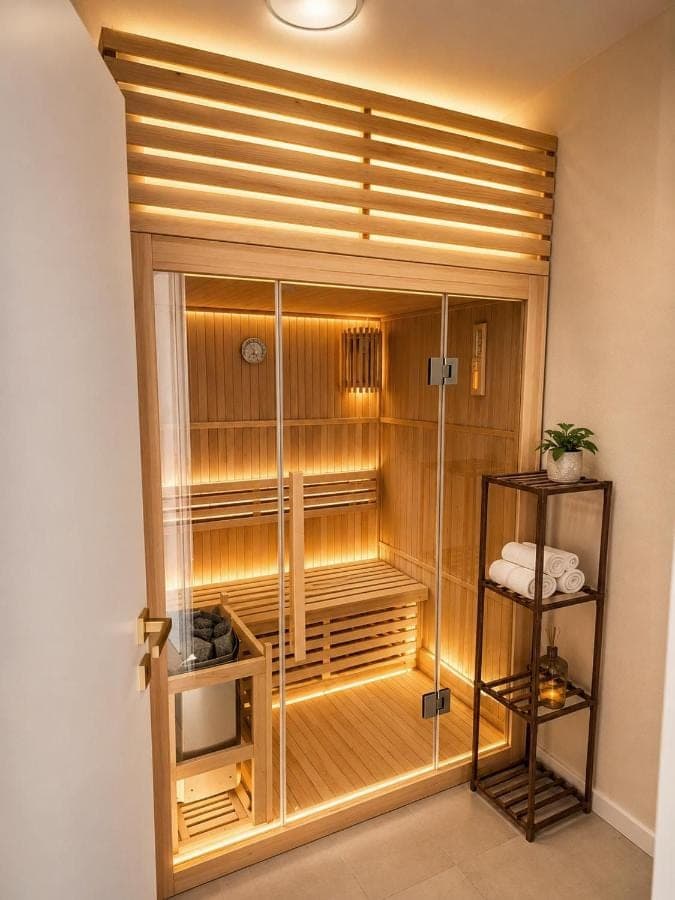 Sauna i jacuzzi